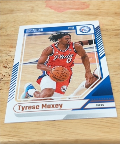 2024-25 Donruss #192 Tyrese Maxey — front