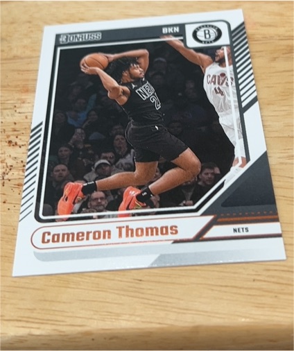 2025 Panini Donruss #187 Cameron Thomas — front