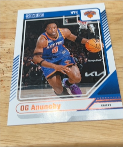 2024-25 Panini Donruss #185 OG Anunoby — front