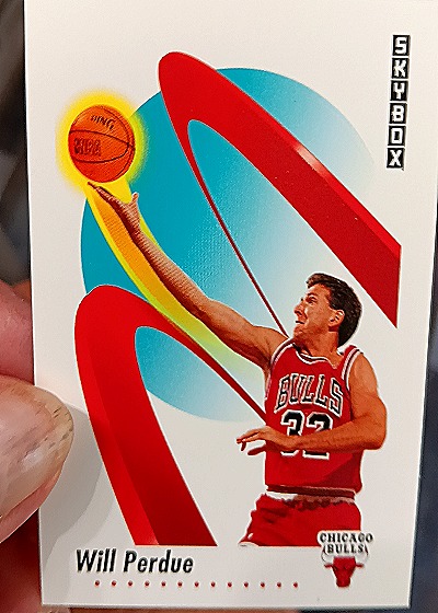 1991 SkyBox #43 Will Perdue — front