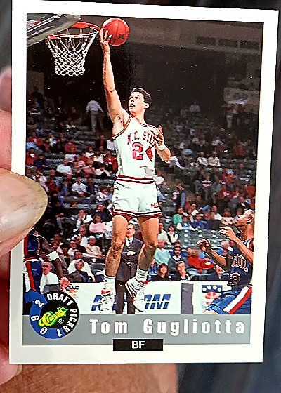 1992 Classic Draft Picks #46 Tom Gugliotta — front