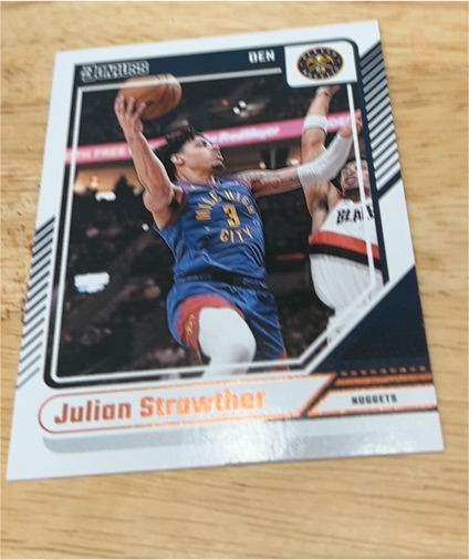 2024-25 Panini Donruss #182 Julian Strawther — front
