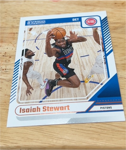 2024-25 Donruss #173 Isaiah Stewart — front
