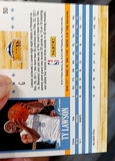 2011-12 Panini NBA Hoops #50 Ty Lawson — back