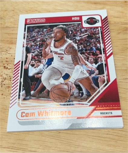 2024-25 Panini Donruss #167 Cam Whitmore — front