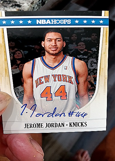 2011-12 Panini Hoops Autographs #167 Jerome Jordan — front