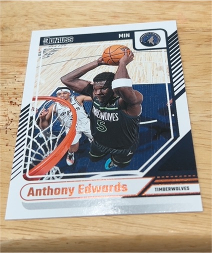 2024-25 Panini Donruss #165 Anthony Edwards — front