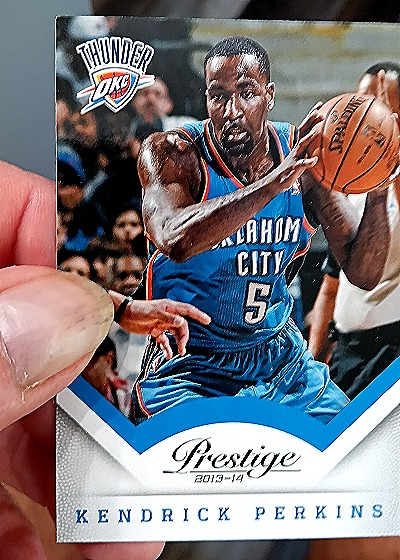 2013-14 Panini Prestige #1 Kendrick Perkins — front
