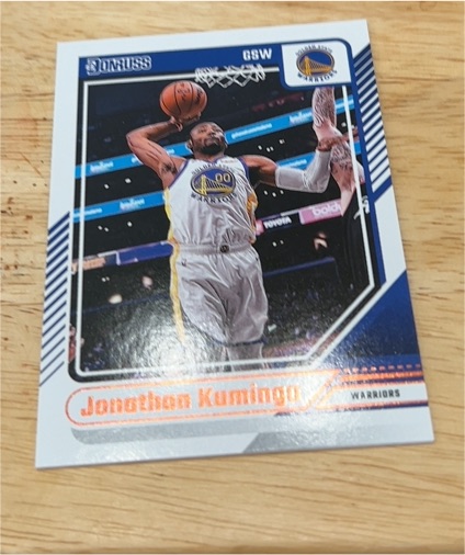 2024-25 Donruss #151 Jonathan Kuminga — front