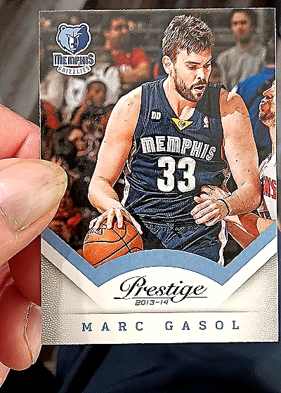 2013-14 Panini Prestige #99 Marc Gasol — front