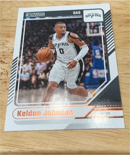 2024-25 Panini Donruss #145 Keldon Johnson — front