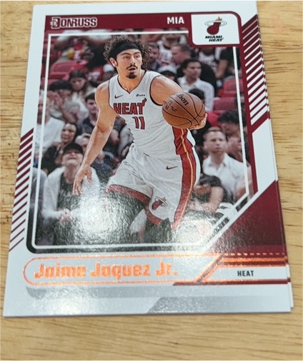 2024-25 Panini Donruss #140 Jaime Jaquez Jr. — front