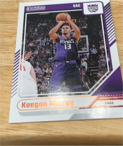 2024-25 Panini Donruss #139 Keegan Murray — front