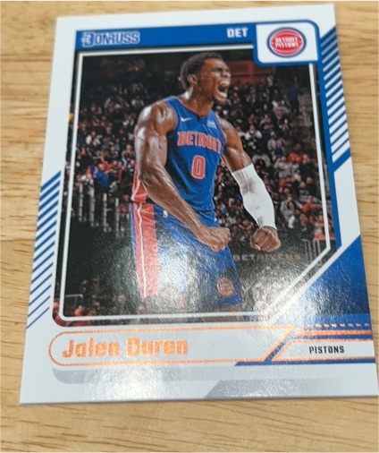 2024-25 Panini Donruss #138 Jalen Duren — front