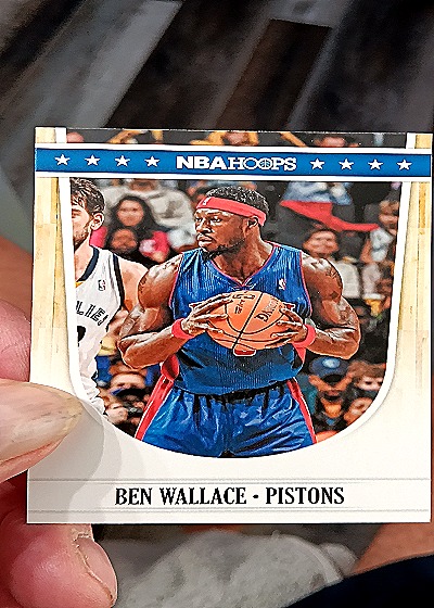2011-12 Panini NBA Hoops #62 Ben Wallace — front