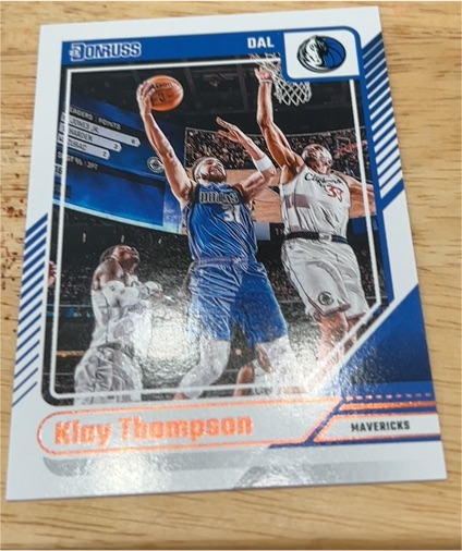 2024-25 Panini Donruss Basketball #134 Klay Thompson — front