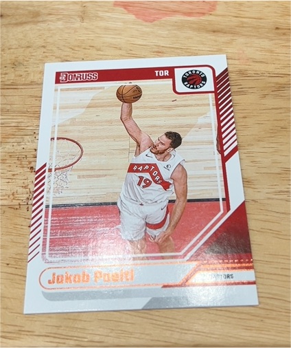 2024-25 Panini Donruss #130 Jakob Poeltl — front