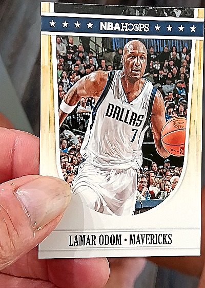 2011-12 Panini NBA Hoops #103 Lamar Odom — front