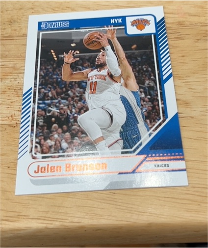 2024-25 Panini Donruss #128 Jalen Brunson — front