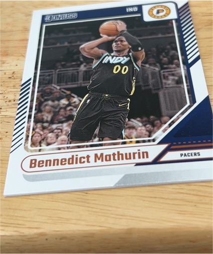 2024-25 Donruss #127 Bennedict Mathurin — front
