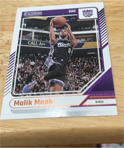 2024-25 Panini Donruss #126 Malik Monk — front