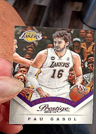 2013-14 Panini Prestige #64 Pau Gasol — front