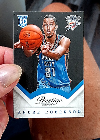 2013-14 Panini Prestige #186 Andre Roberson — front