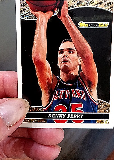 1993 Topps Black Gold #17 Danny Ferry — front