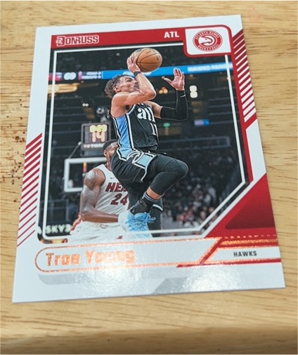 2024-25 Panini Donruss #93 Trae Young — front