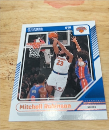 2024-25 Panini Donruss #91 Mitchell Robinson — front