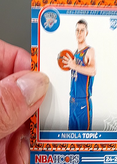 2024-25 Panini Hoops Haunted Hoops #267 Nikola Topic — front