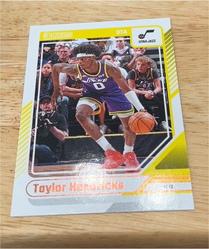2024-25 Donruss #84 Taylor Hendricks — front