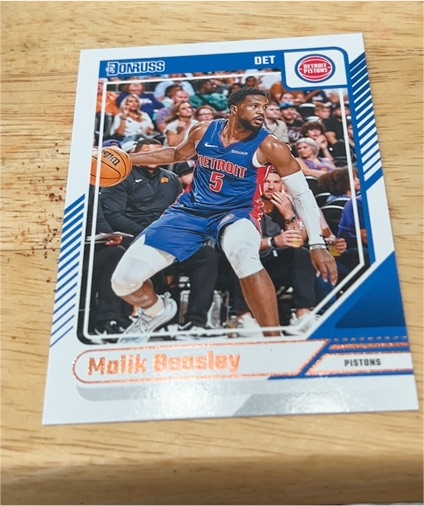 2024-25 Panini Donruss #81 Malik Beasley — front