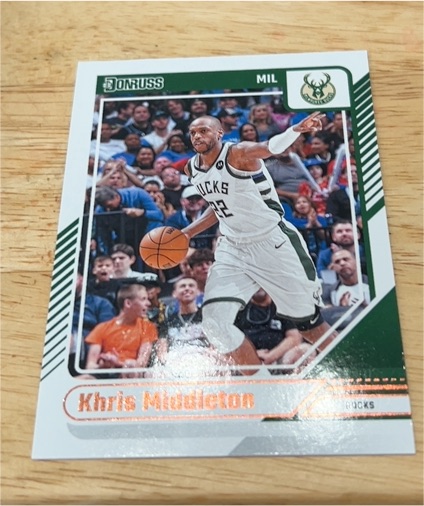 2024-25 Panini Donruss #76 Khris Middleton — front