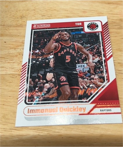 2024-25 Panini Donruss #68 Immanuel Quickley — front
