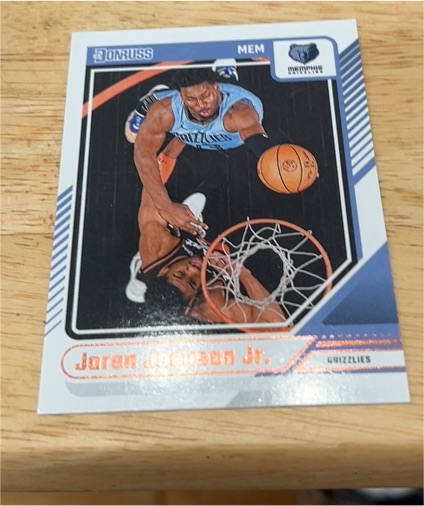 2024-25 Panini Donruss #63 Jaren Jackson Jr. — front