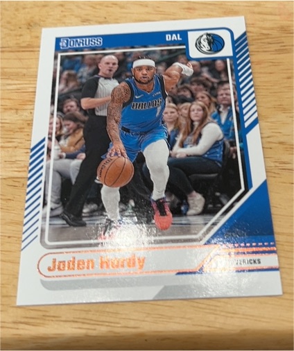 2024-25 Donruss #50 Jaden Hardy — front