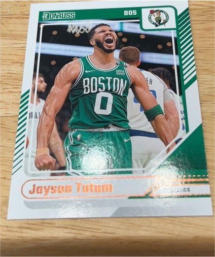 2024-25 Panini Donruss #49 Jayson Tatum — front