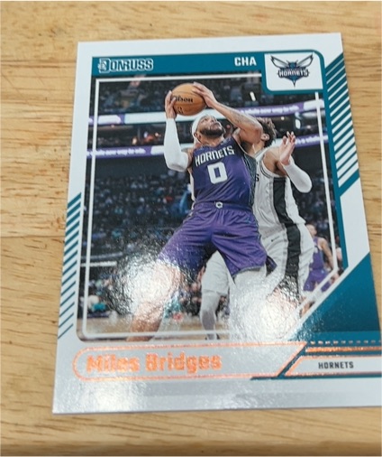 2024-25 Panini Donruss #37 Miles Bridges — front