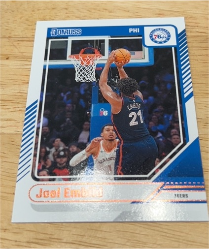 2024-25 Panini Donruss #28 Joel Embiid — front