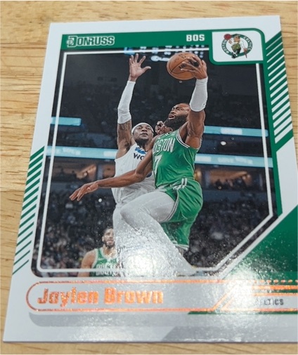2024-25 Panini Donruss #25 Jaylen Brown — front