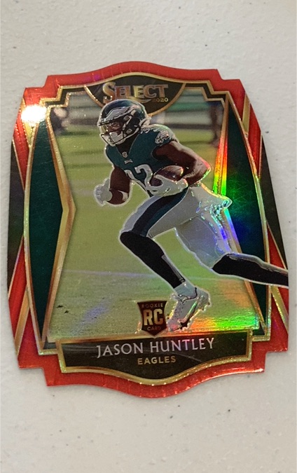 2020 Panini Select #199 Jason Huntley Premier Level Rookie RC — front