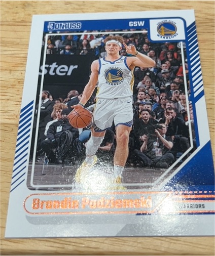 2024-25 Donruss #22 Brandin Podziemski — front