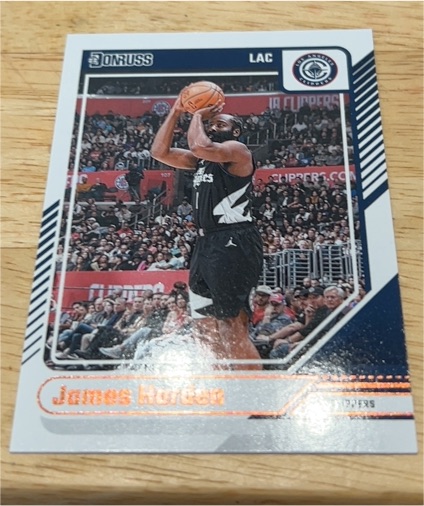 2024-25 Panini Donruss #21 James Harden — front