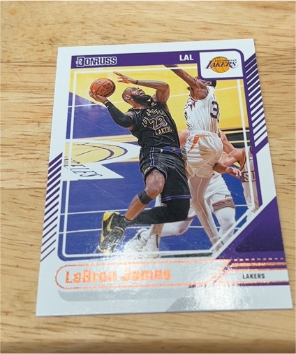 2024-25 Panini Donruss #19 LeBron James — front