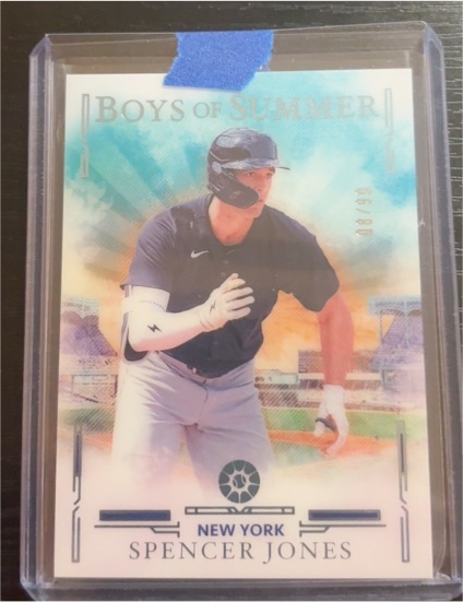 2025 Panini Boys of Summer #81 Spencer Jones — front