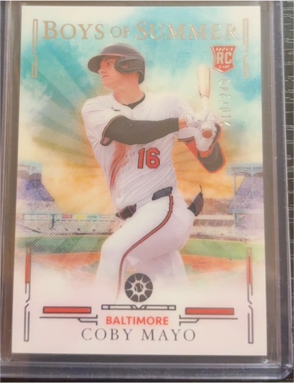 2025 Panini Boys of Summer #16 Coby Mayo — front