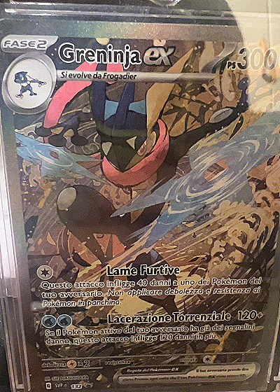 2024 Pokemon SV Black Star Promo #132 Greninja ex — front