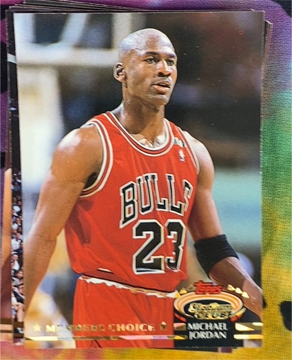 1992-93 Topps Stadium Club #210 Michael Jordan — front