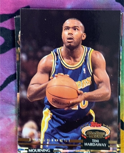 1992-93 Topps Stadium Club #211 Tim Hardaway — front